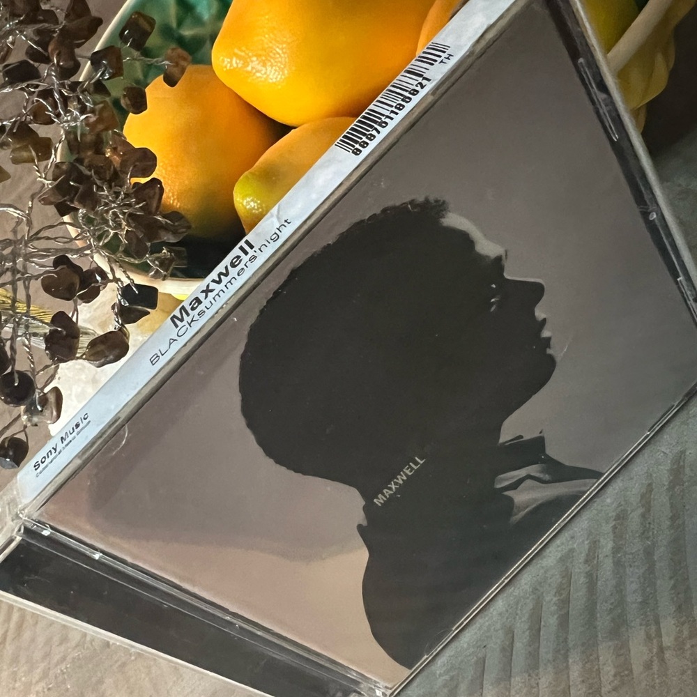 Maxwell BLACKsummers'night CD - Black Cover Plastic Came Off CD [Brand New]